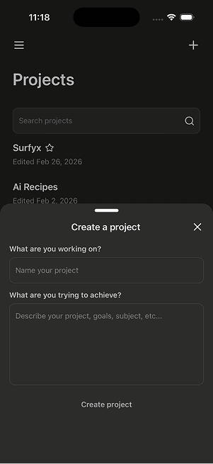 Uni Chat drawer and onboarding screen 5