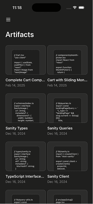 Uni Chat drawer and onboarding screen 6